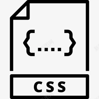 Css文件和文件夹13线性图标图标
