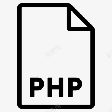 php格式文件文件格式图标图标