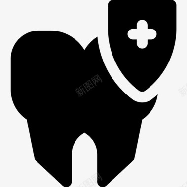 牙牙医33填充图标图标