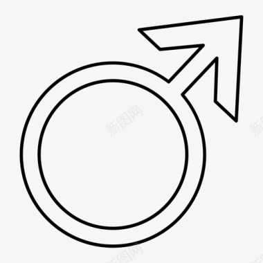 男人男孩性别图标图标