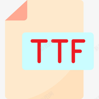 Ttf10号文件扁平图标图标