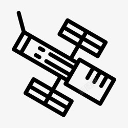 星系的哈勃太空望远镜哈勃望远镜科学太空图标高清图片
