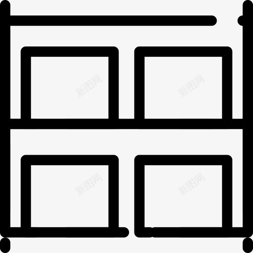 工厂工业生产图标svg_新图网 https://ixintu.com 工业 工厂 库存 生产