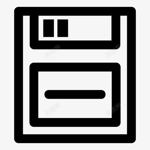 保存存档软盘图标svg_新图网 https://ixintu.com 下载 保存 媒体 存储 存档 软盘