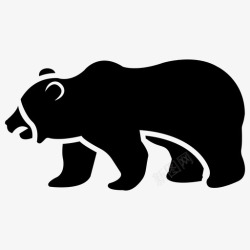 熊猫熊熊动物濒危物种图标高清图片
