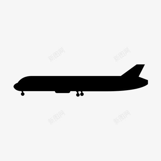 飞机商务天空图标svg_新图网 https://ixintu.com 商务 天空 旅行 速度 飞机