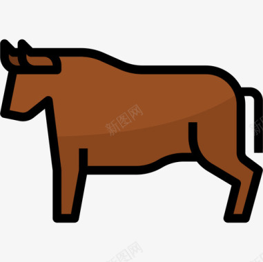 牛肉农场19原色图标图标