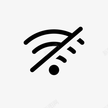 没有wifi断开连接没有连接图标图标