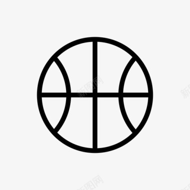 打篮球运动图标图标