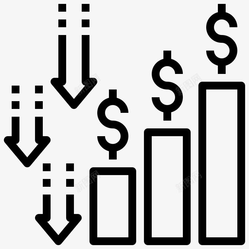 风险冒险危险图标svg_新图网 https://ixintu.com 公司 冒险 减少 危险 管理 降落伞 风险