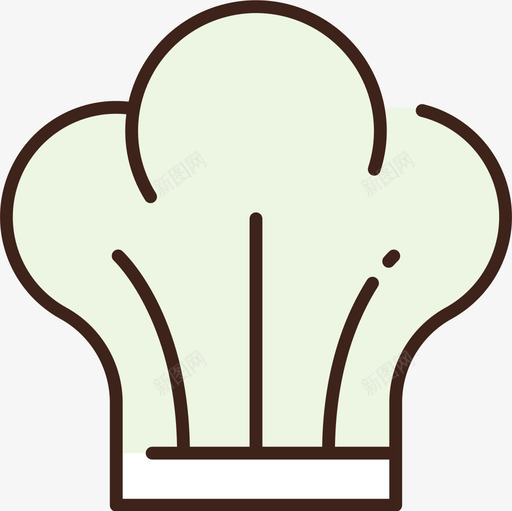 厨师帽餐厅63线性颜色图标svg_新图网 https://ixintu.com 厨师帽 线性颜色 餐厅63