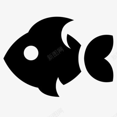 鱼海海鲜图标图标