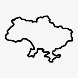 基辅乌克兰地图波罗的海欧洲图标高清图片