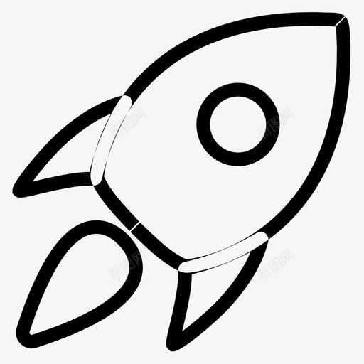 rocketsvg_新图网 https://ixintu.com rocket