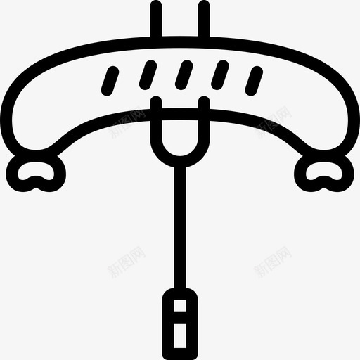 香肠烤肉直肠图标svg_新图网 https://ixintu.com 烤肉 直肠 香肠