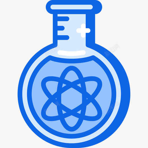 实验科学82蓝色图标svg_新图网 https://ixintu.com 实验 科学82 蓝色