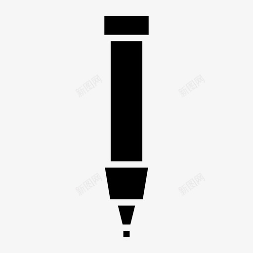 荧光笔绘图办公室图标svg_新图网 https://ixintu.com 书写 办公室 工具 绘图 荧光笔