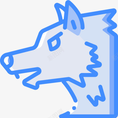 狼人幻想12蓝色图标图标