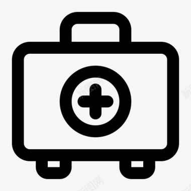 急救箱健康医疗图标图标