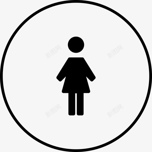 卫生间冲水人用图标svg_新图网 https://ixintu.com 人用 冲水 卫生 卫生间 洗手间