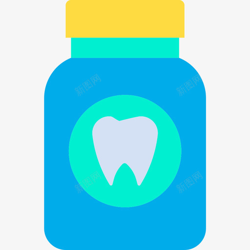 药物牙科14扁平图标svg_新图网 https://ixintu.com 扁平 牙科14 药物
