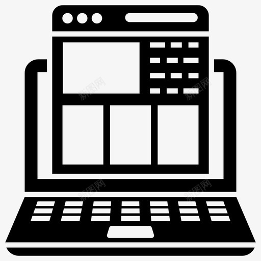 内容创建文章写作博客概念图标svg_新图网 https://ixintu.com 内容 写作 创建 博客 固体 图标 文章 概念 电脑 笔记本