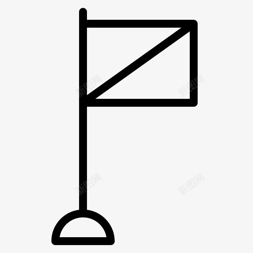 国旗标志标志旗图标svg_新图网 https://ixintu.com 信号 国旗 旗帜 标志