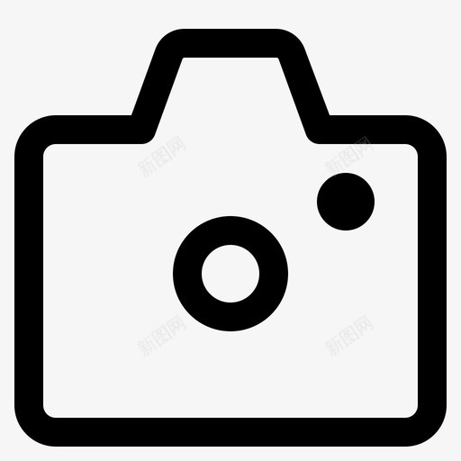 照相机摄影用户界面图标svg_新图网 https://ixintu.com 基本 摄影 照相机 用户界面 网络