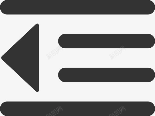 outdentsvg_新图网 https://ixintu.com outdent