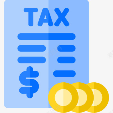 税收金融86持平图标图标