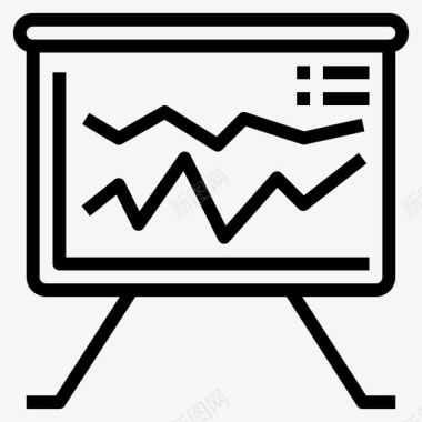 图表演示摩托车轮廓图标图标