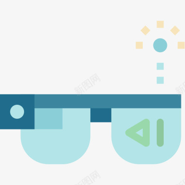 谷歌眼镜ai5平板图标图标