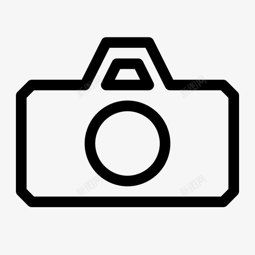 相机单反相机照片图标svg_新图网 https://ixintu.com 单反 度假 摄影 照片 相机