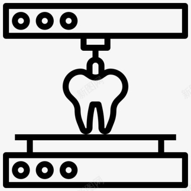 牙科模型clear医学图标图标