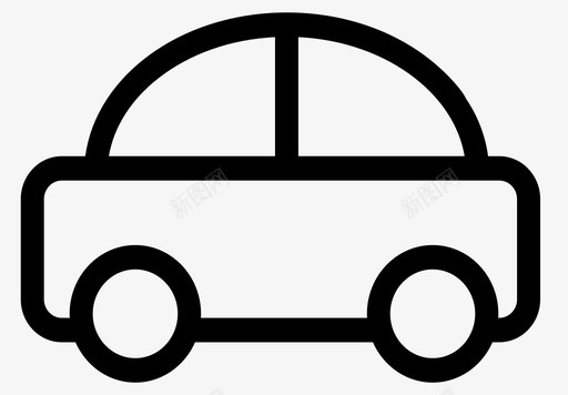 小轿车svg_新图网 https://ixintu.com 小轿车