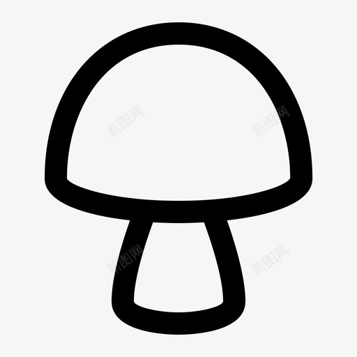蘑菇食品木耳图标svg_新图网 https://ixintu.com 木耳 波尔图 蔬菜 蘑菇 贝罗 食品