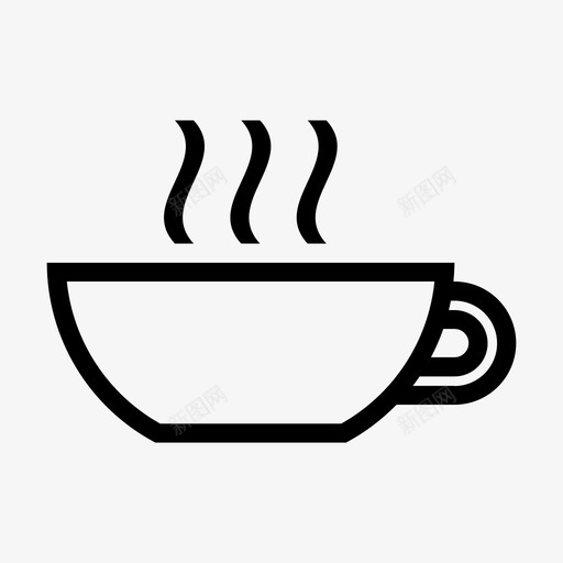 咖啡巧克力饮料图标svg_新图网 https://ixintu.com 咖啡 巧克力 水 热水 茶 饮料