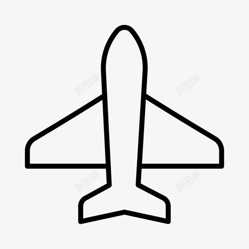 飞机航空运输航空图标svg_新图网 https://ixintu.com 航空 航空运输 运输 飞机