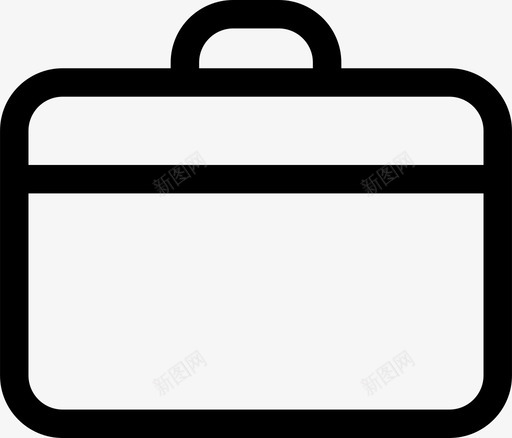 旅行包行李手提箱图标svg_新图网 https://ixintu.com 手提箱 旅行 旅行包 行李