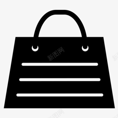 购物购物袋手提包图标图标