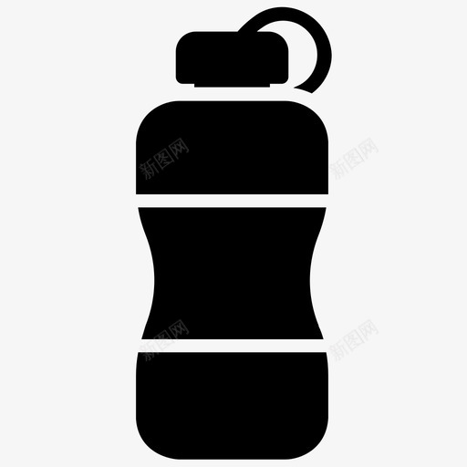 水瓶饮料瓶运动瓶图标svg_新图网 https://ixintu.com 图标 奖励 水瓶 运动 雕文 饮料