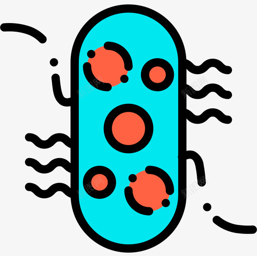 病毒医学和医院4线状颜色图标svg_新图网 https://ixintu.com 医学 医院 病毒 线状 颜色