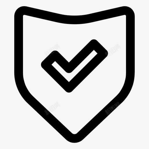 批准安全防护图标svg_新图网 https://ixintu.com 图标 基本 安全 尺寸 所有 批准 防护 验证