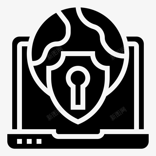 网络安全计算机笔记本电脑图标svg_新图网 https://ixintu.com 保护 共享 字形 安全 电脑 笔记本 网络 网络安全 计算机