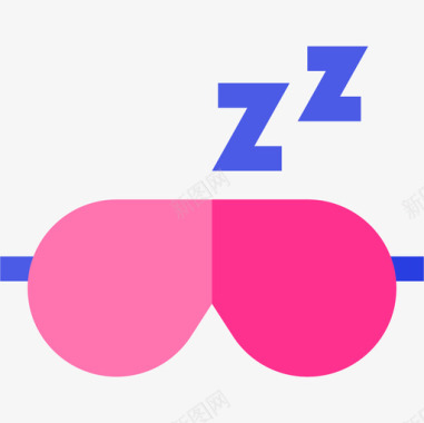 面罩睡觉时间4平躺图标图标