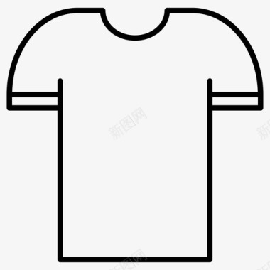 t恤衣服足球图标图标
