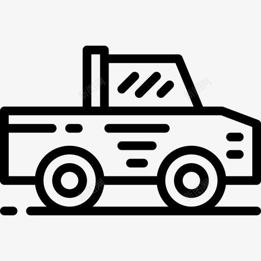 皮卡车safari11直线型图标svg_新图网 https://ixintu.com safari 卡车 皮卡 直线 线型