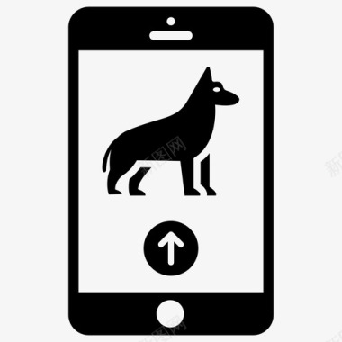 宠物应用宠物护理在线宠物搜索图标图标