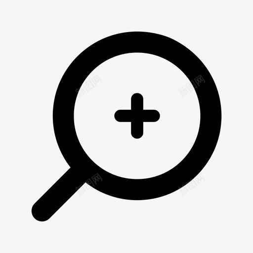 搜索查找跟踪图标svg_新图网 https://ixintu.com 图标 字形 工作 搜索 查找 跟踪
