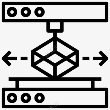 缩放修改3d打印机3d打印图标图标